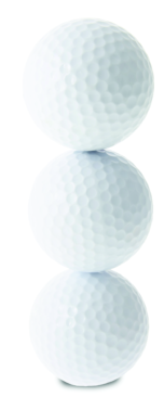 Golfballs Stacked